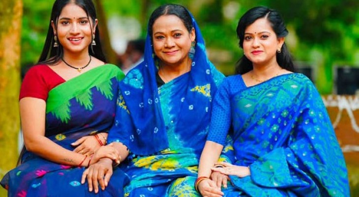 দুই মেয়ে’কে নিয়ে শম্পা নিজামের ‘বাপের বাড়ি শ্বশুর বাড়ি’